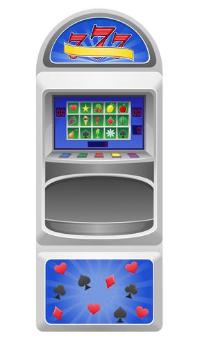 slot maskin vektor illustration