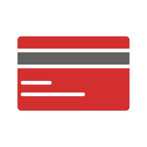 Kreditkarten-Icon-Design vektor