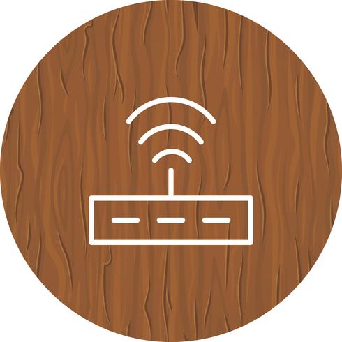 Router-Icon-Design vektor