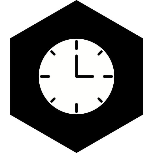 Uhr-Icon-Design vektor