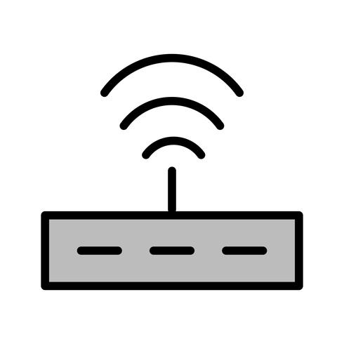 Router Icon Design vektor