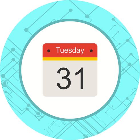 Kalender Icon Design vektor