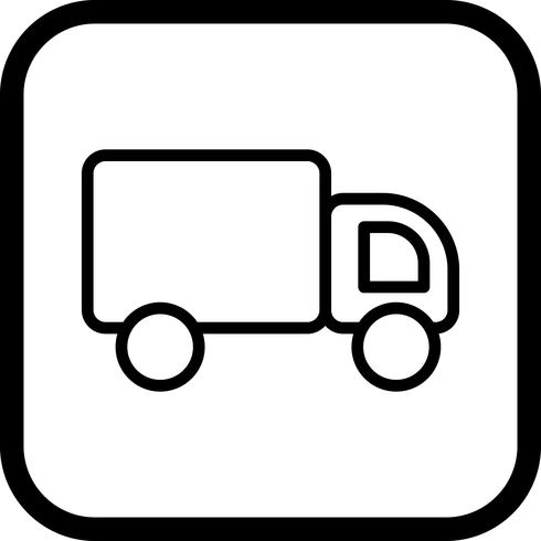 LKW-Icon-Design vektor