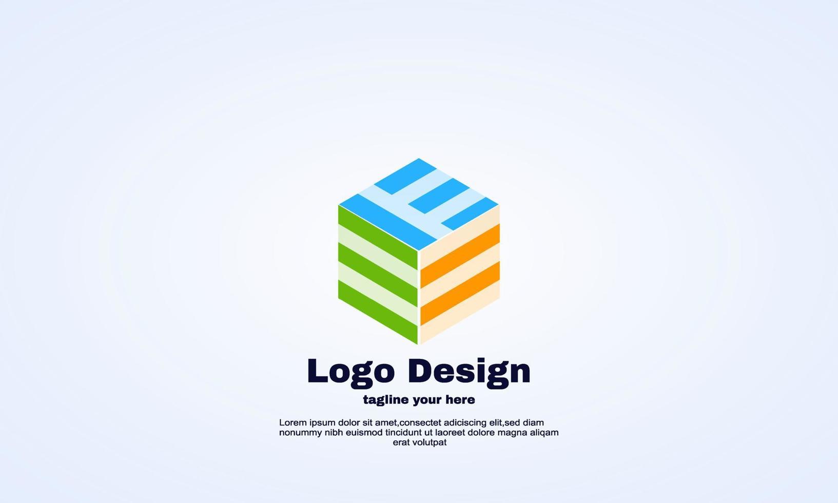vektor designelement för ditt företag företags logotyp, abstrakt färgglada. modern logotyp, affärsföretag företagsdesignmall.