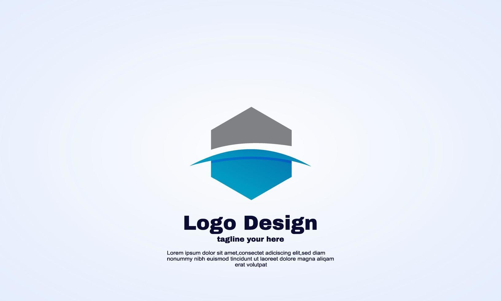 Pro Bridge sichere Logo-Design-Vorlage vektor