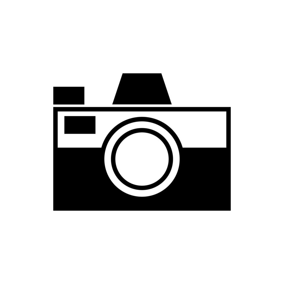 kamera ikon vektor. ikon för kamera, foto, fotografi och bild vektor