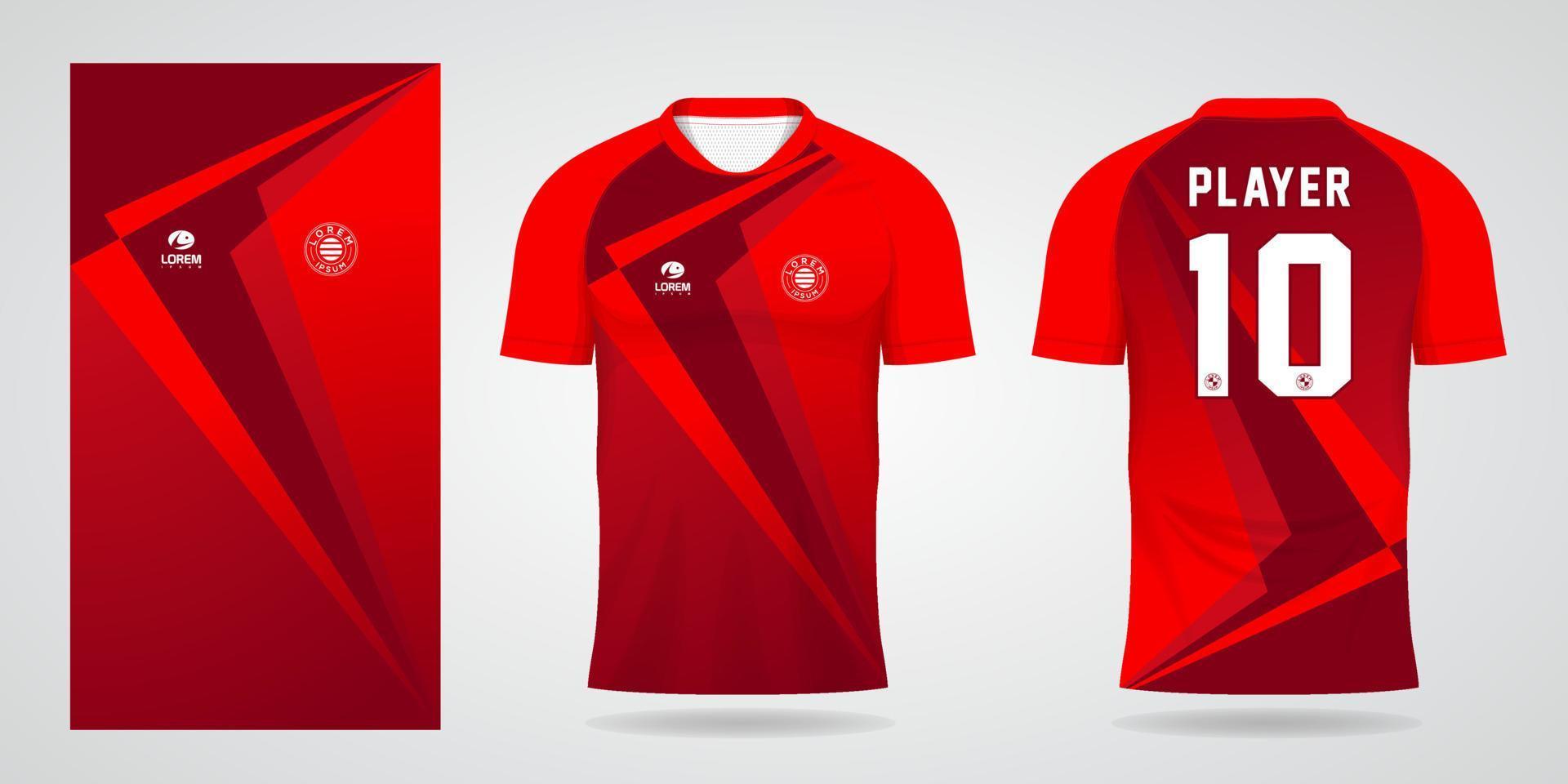 sportskjorta jersey designmall vektor