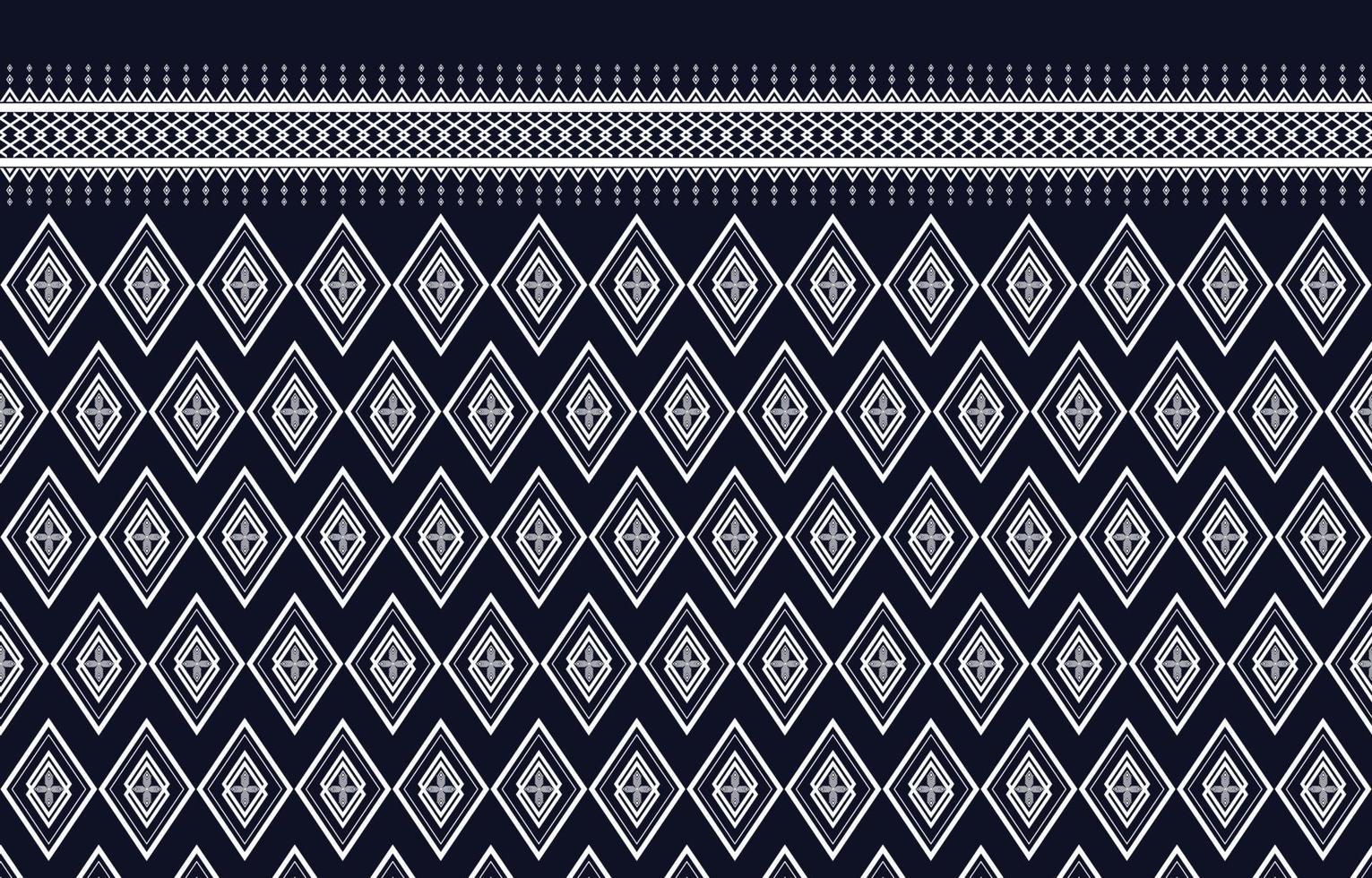 ethnische abstrakte geometrische Muster traditionelle Textilien native Muster. Designs für Hintergründe oder Tapeten, Teppiche, Batik, Vektorgrafiken vektor