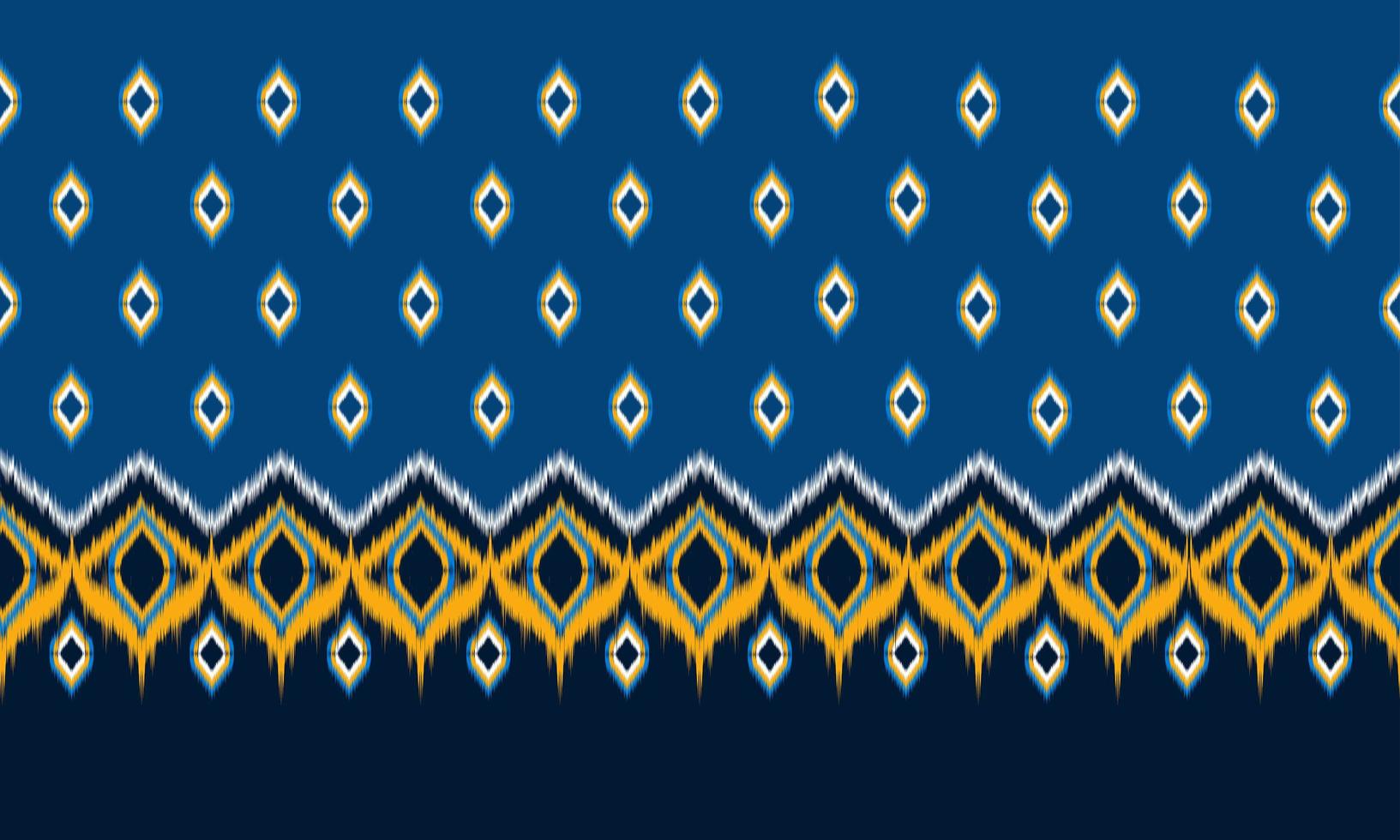 abstrakt etnisk ikat chevron mönster bakgrund. ,matta,tapeter,kläder,omslag,batik,tyg,vektorillustration.broderistil. vektor