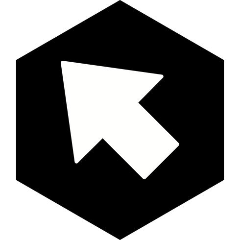 Cursor-Icon-Design vektor