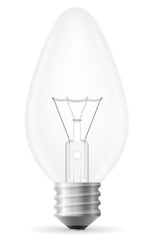 glödlampa vektor illustration