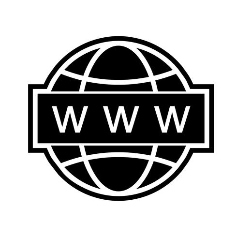 Websuche Icon Design vektor