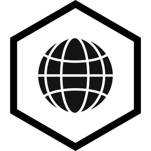 Globe Icon Design vektor
