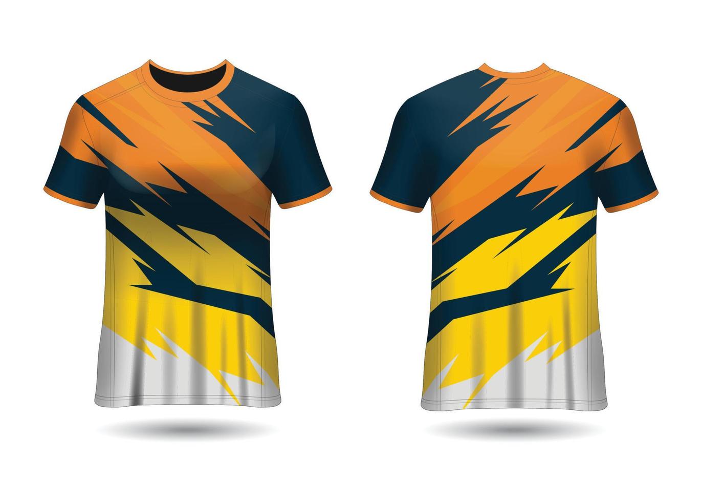 sport racing jersey design vektor mall