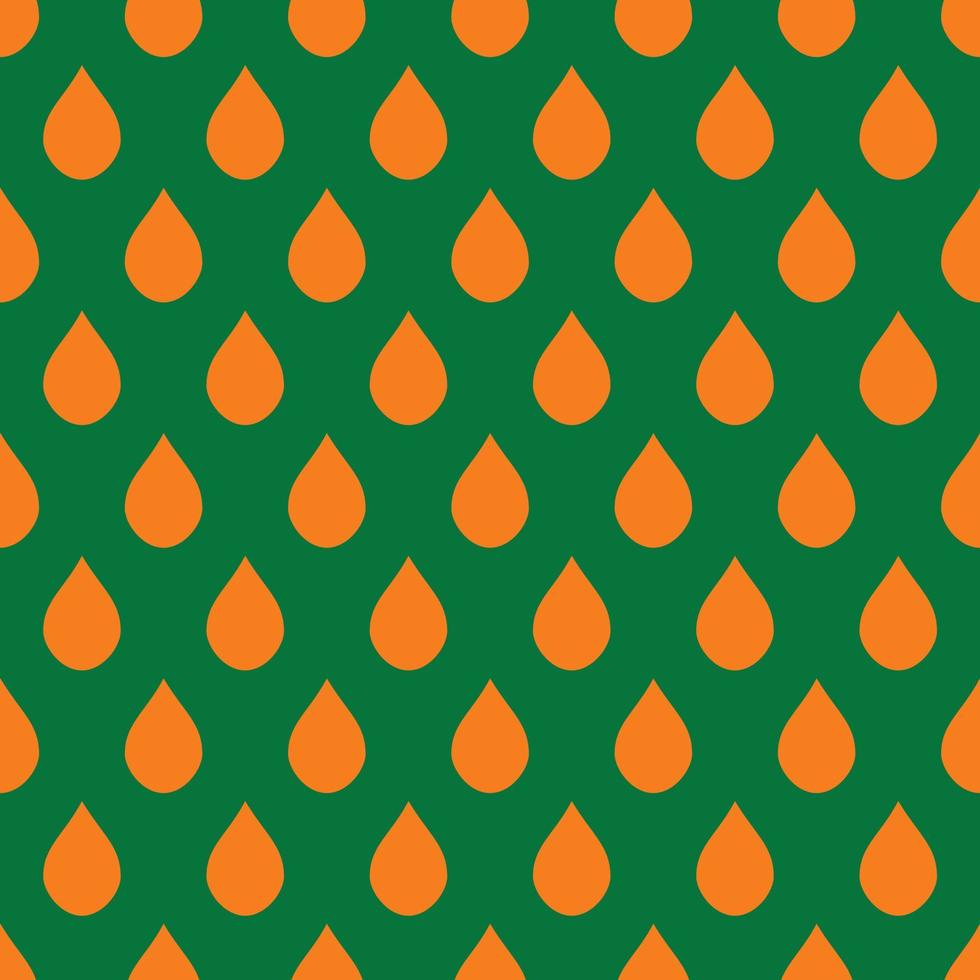 orange grüner wassertropfen hintergrund vektor