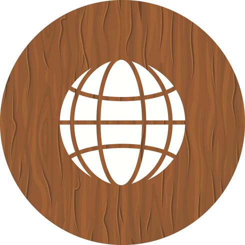 Globe Icon Design vektor