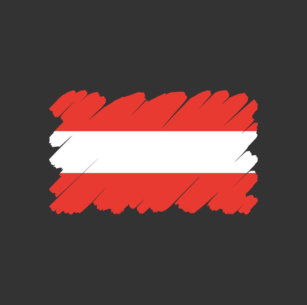 österreich flagge symbol zeichen kostenloser vektor