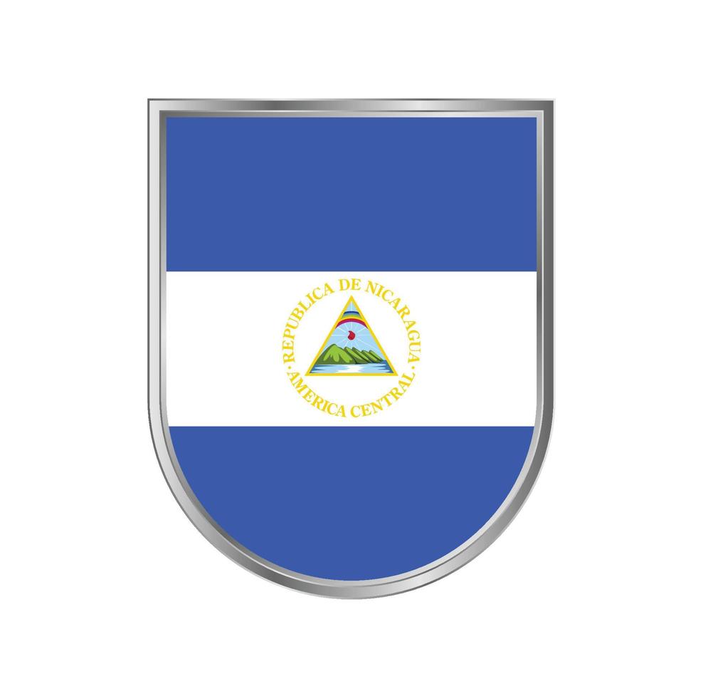 nicaragua flagga vektor