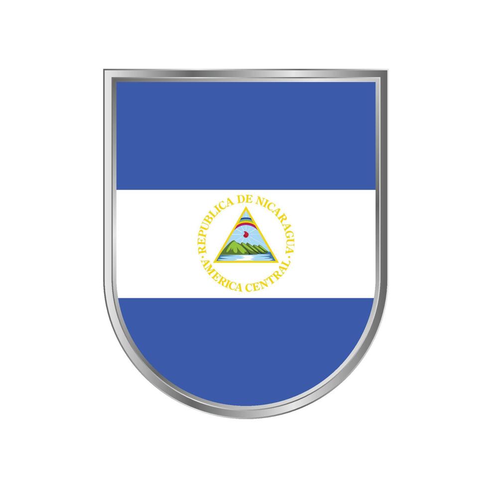 nicaragua flagge vektor