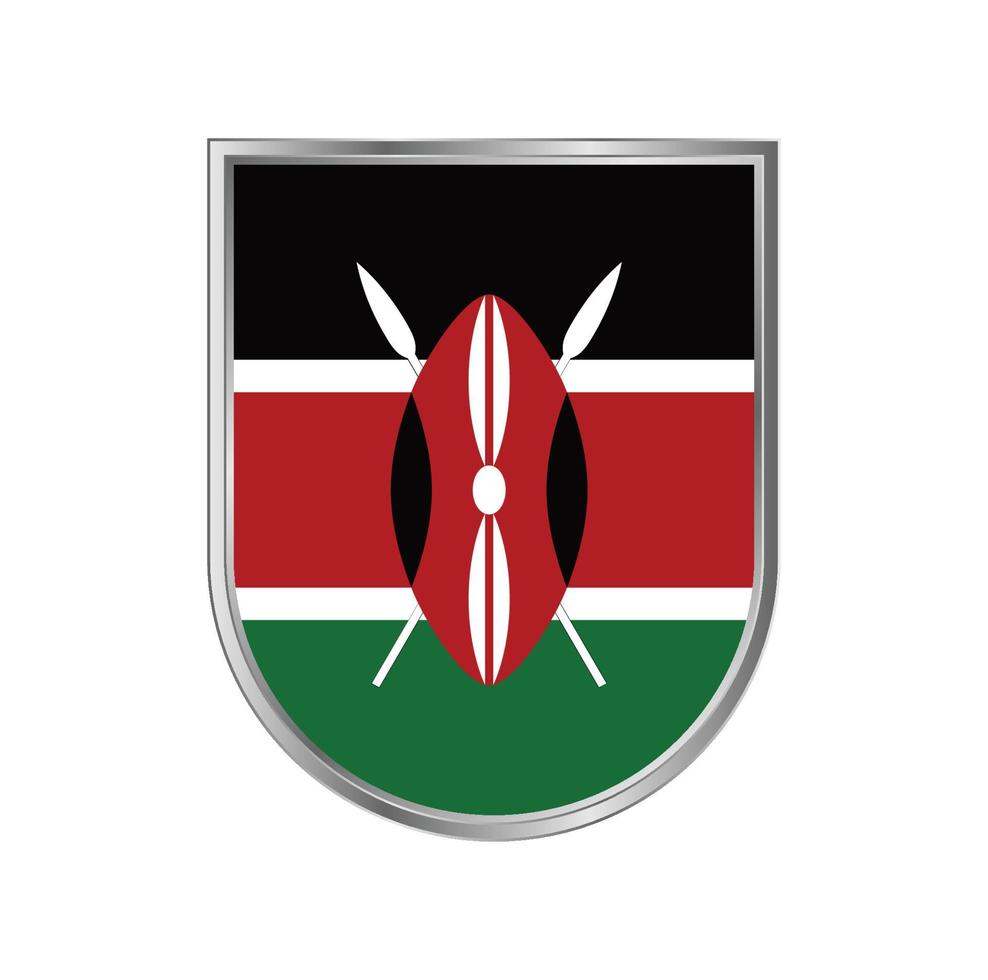 Kenia Flagge Vektor