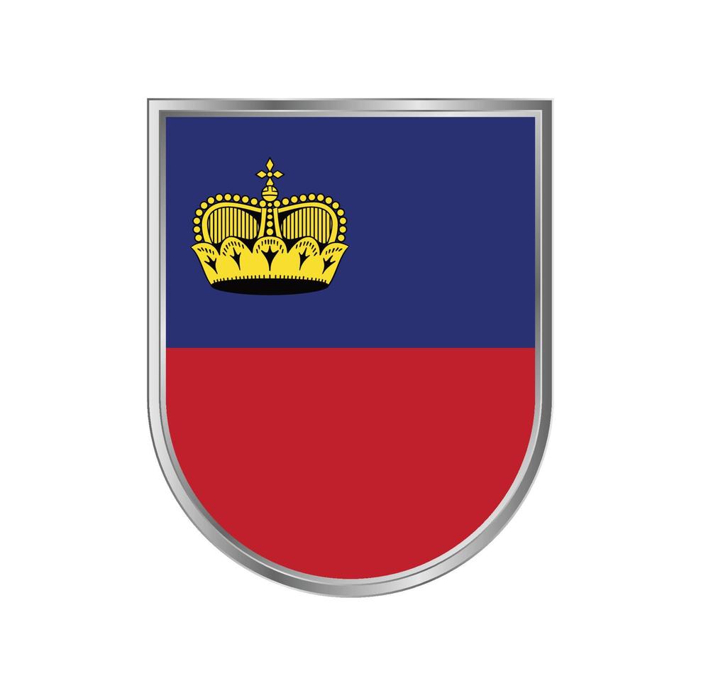 liechtenstein flagga vektor