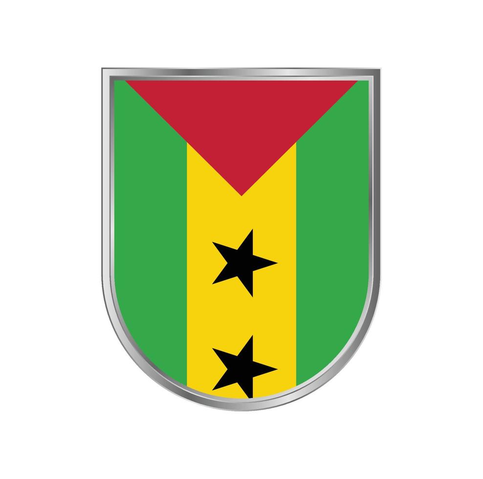 Sao Tome und Principe Flaggenvektor vektor