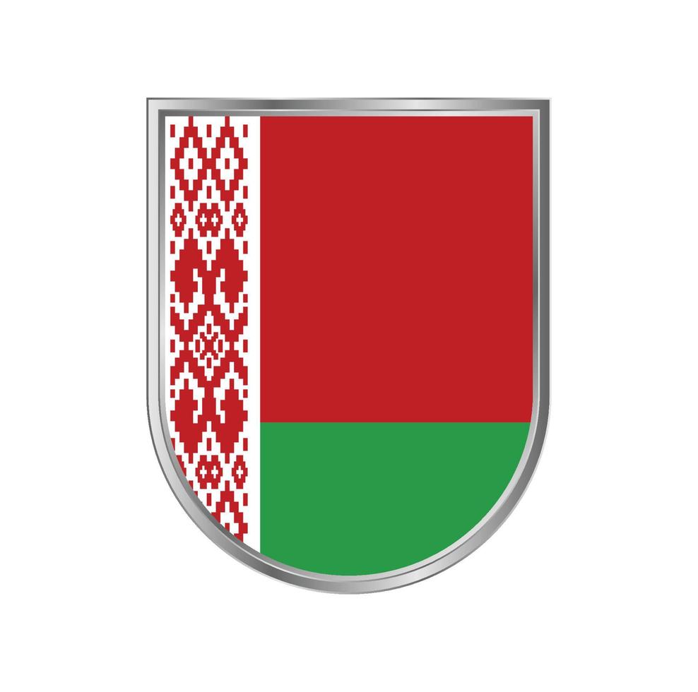 Vitryssland flagga vektor