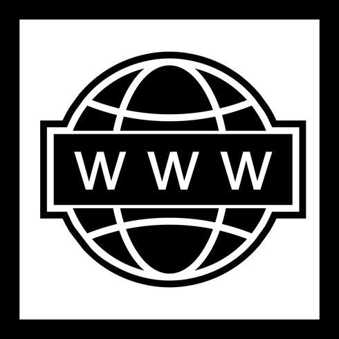 Websuche Icon Design vektor