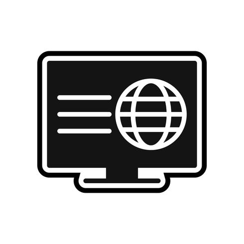 Webseiten-Icon-Design vektor