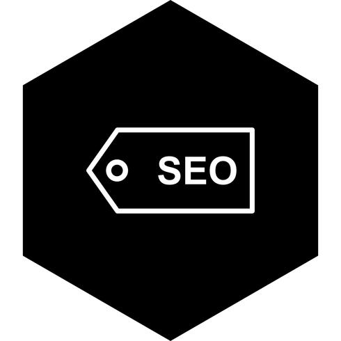 seo tag icon design vektor