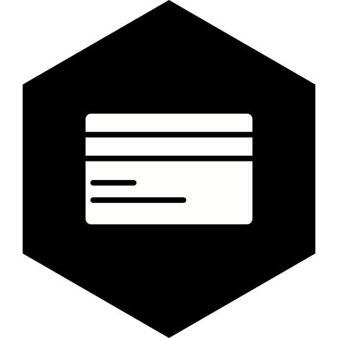 Kreditkarten-Icon-Design vektor