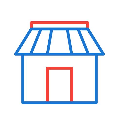 Shop-Icon-Design vektor