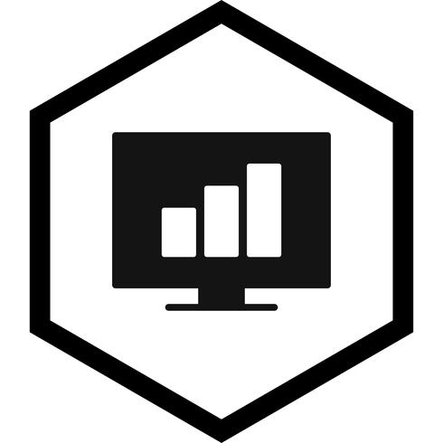 Statistik-Icon-Design vektor