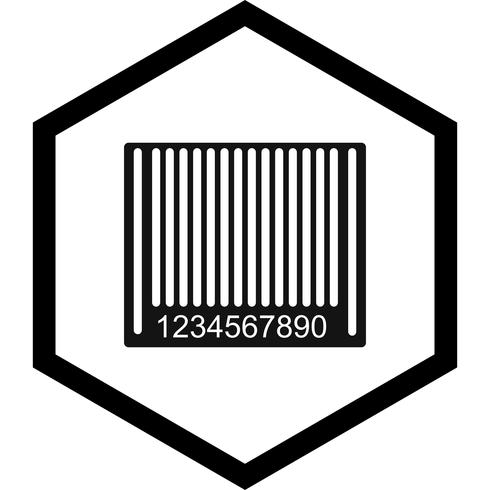 Barcode-Icon-Design vektor