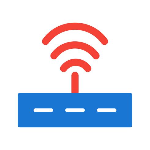 Router-Icon-Design vektor