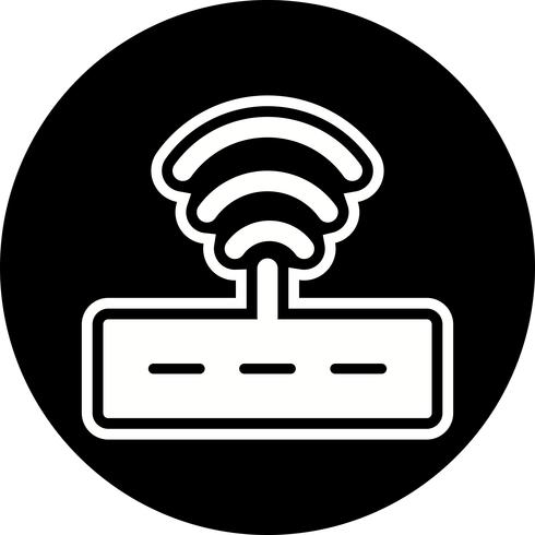 Router-Icon-Design vektor