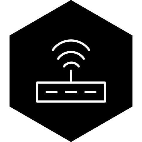 Router-Icon-Design vektor