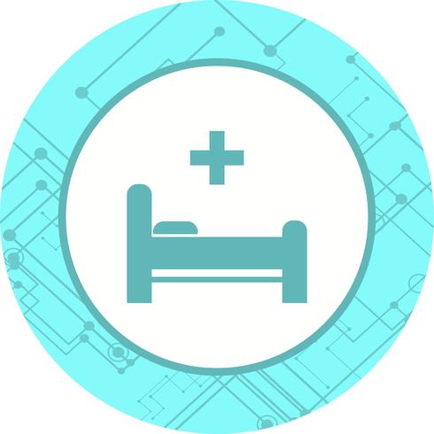 Bett Icon Design vektor