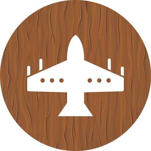 Kampfjet Icon Design vektor