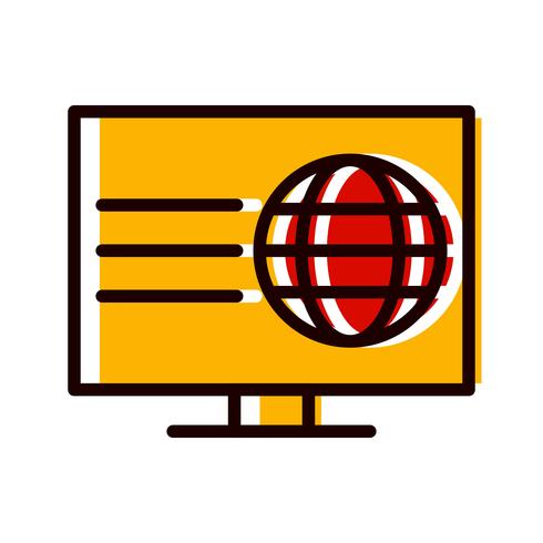 Webseiten-Icon-Design vektor