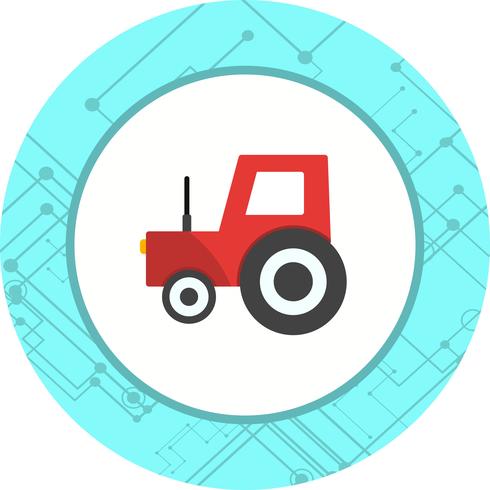 Traktor Icon Design vektor