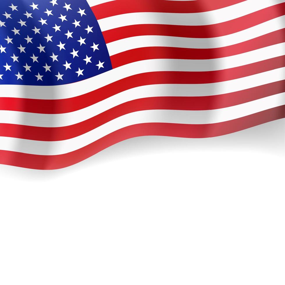USA flagga bakgrundsmall. vektor illustration