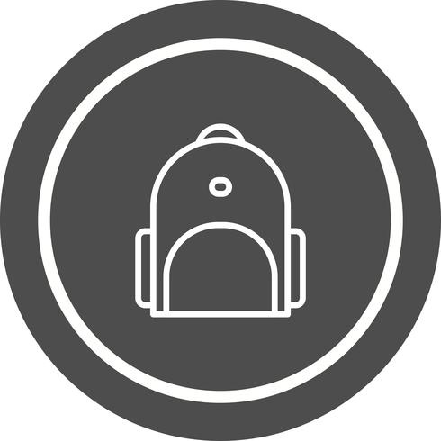 Bagpack-Icon-Design vektor