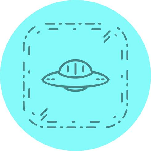 UFO-Icon-Design vektor