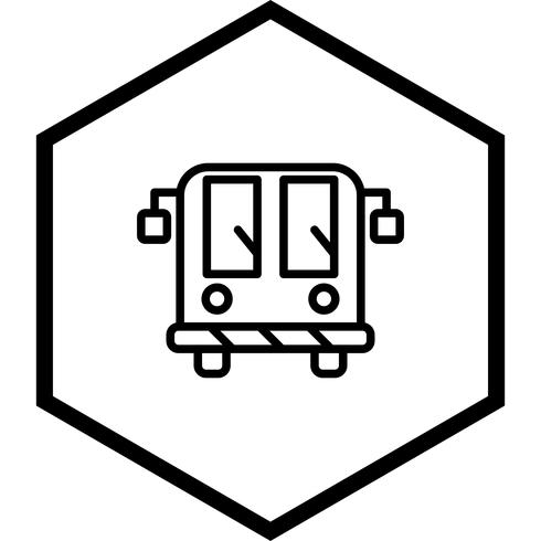 Flygbuss Icon Icon Design vektor