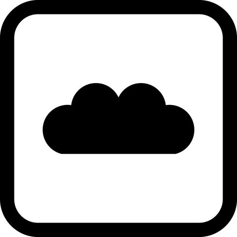 Cloud-Icon-Design vektor