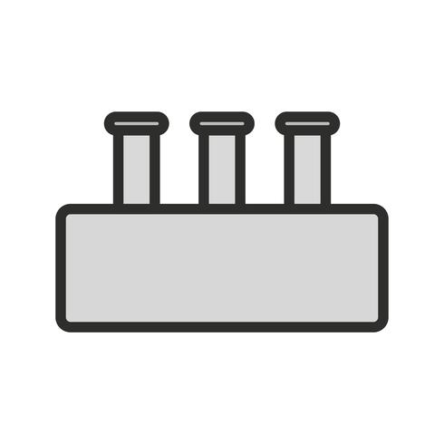 Chemie Set Icon Design vektor