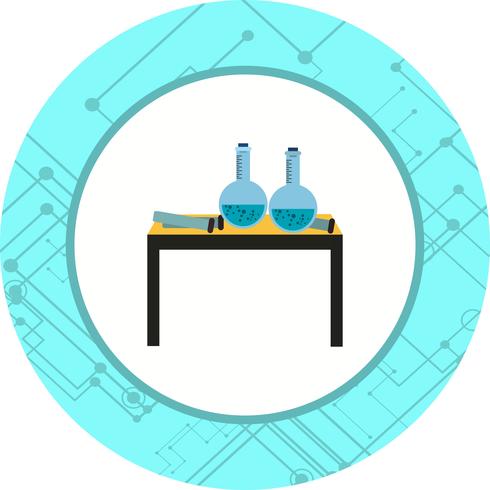 Chemie Set Icon Design vektor