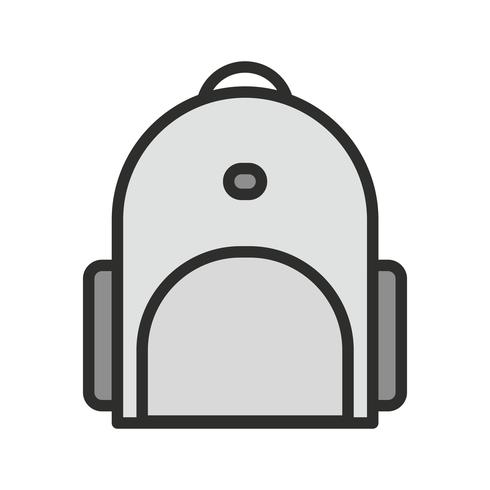Bagpack-Icon-Design vektor