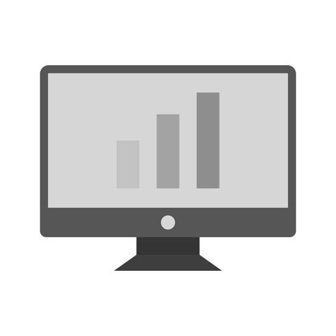 Statistik Icon Design vektor